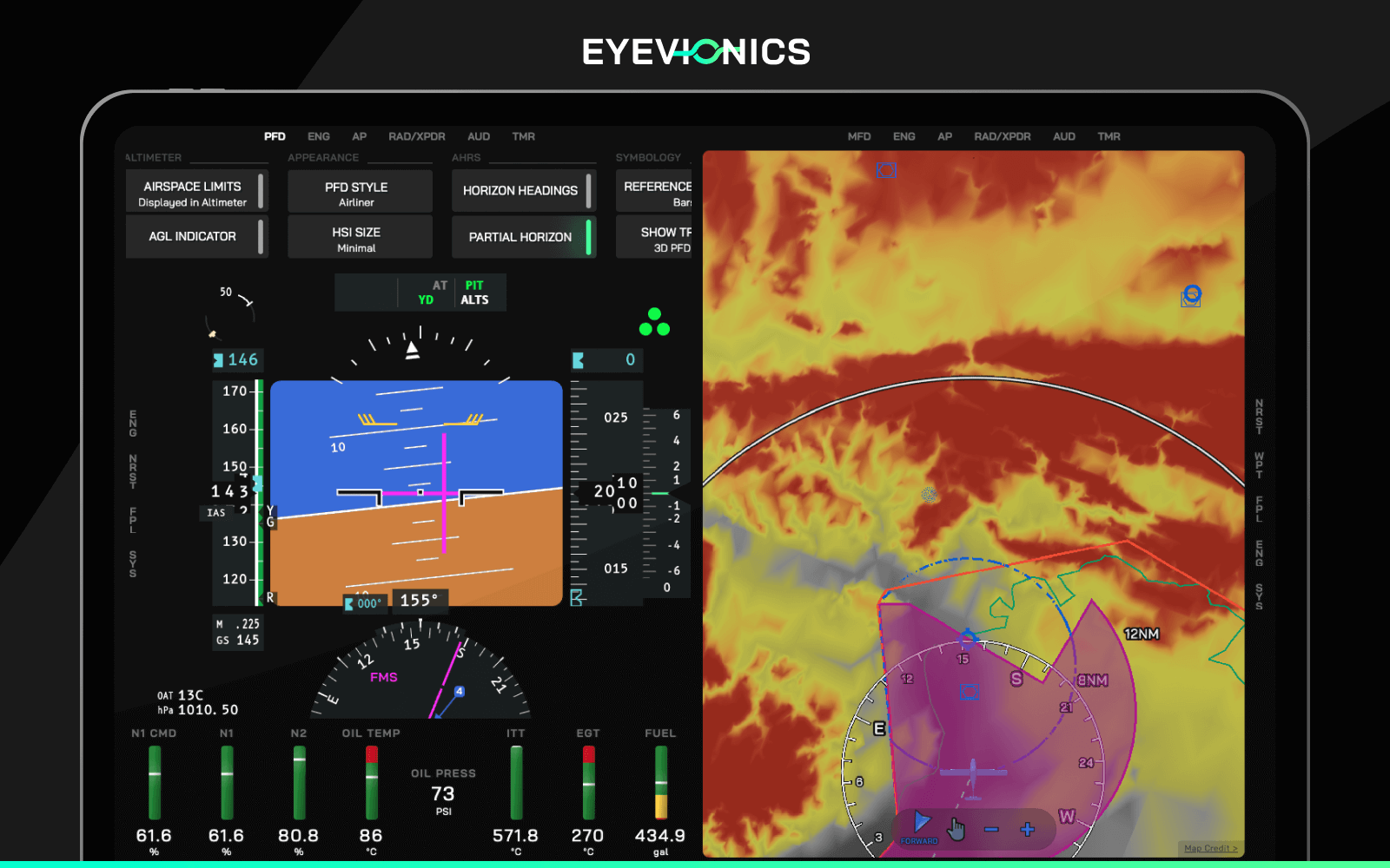 EYEVIONICS v1.0.30 & PRO PFD ANNOUNCEMENT